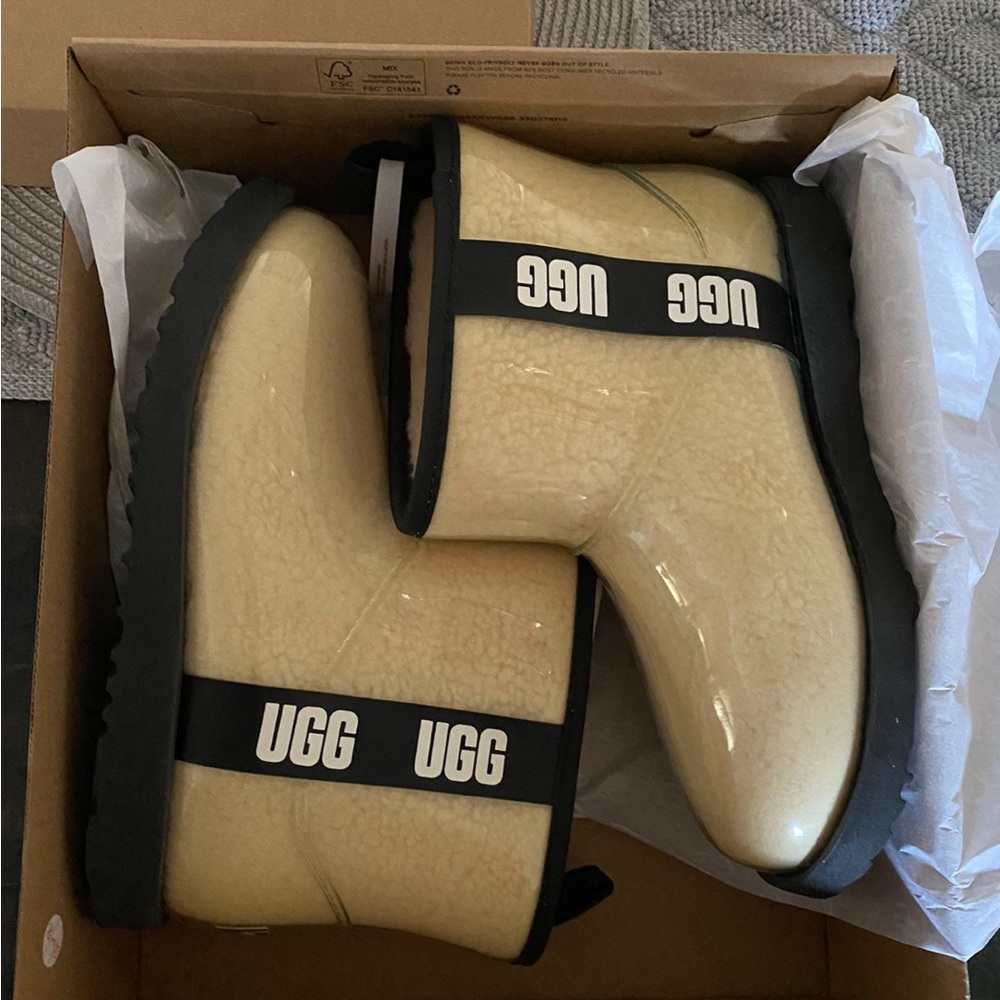 Authentic Clear Uggs